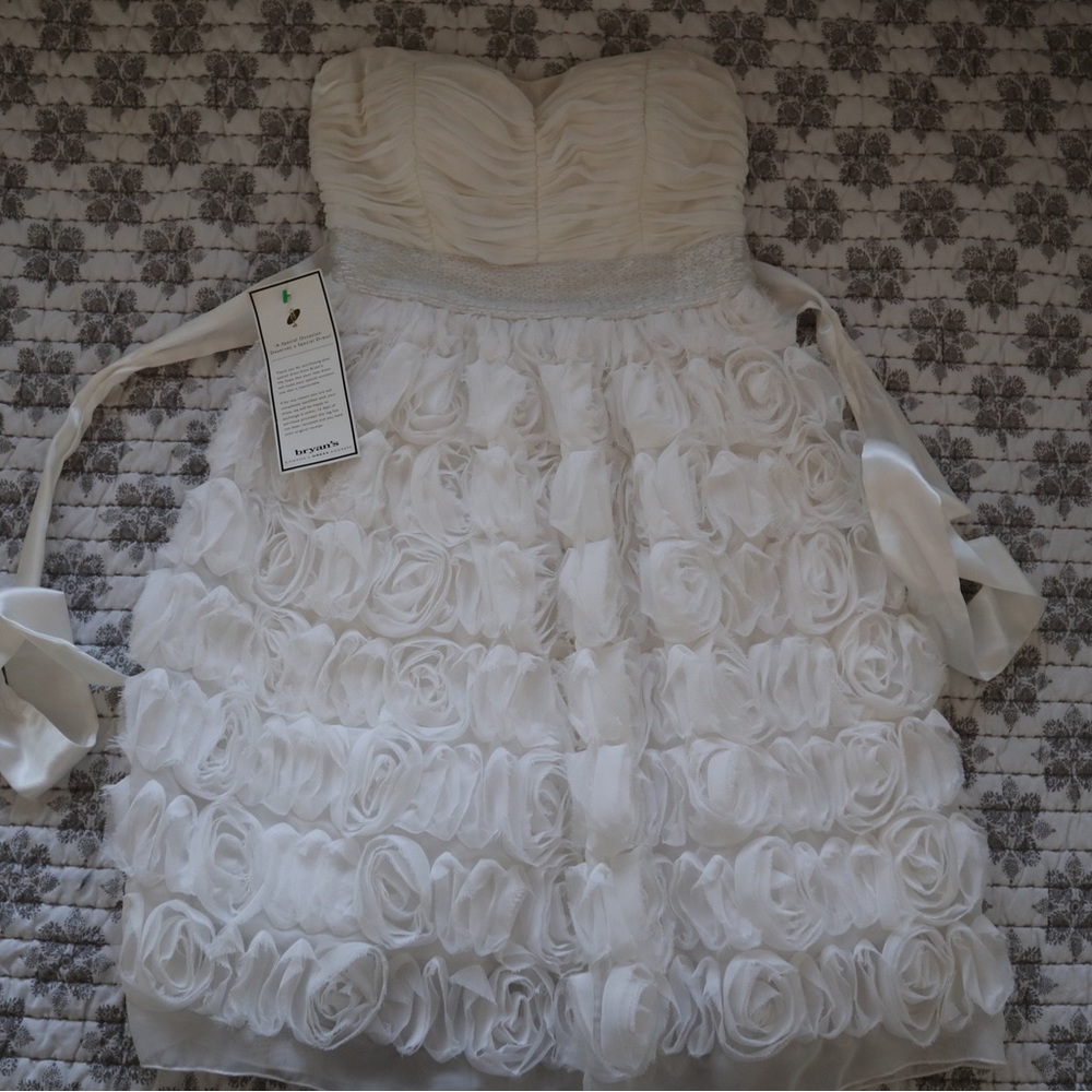 White Cocktail/Party/Formal Mini Dress